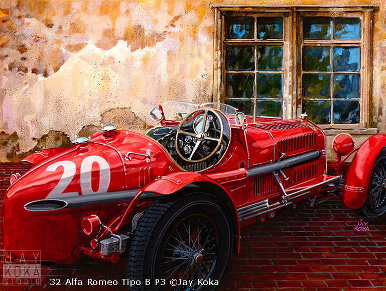 '32 Alfa Romeo Tipo B P3 by Jay Koka